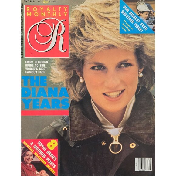 Royalty Monthly Magazine Volume 7 Number 5 The Diana Years 1988 February - Picture 13 of 13